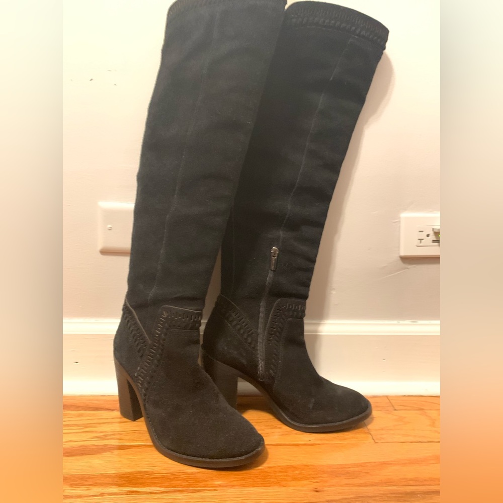 Madolee Vince Camuto black over the knee boots